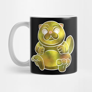 Galaxy Cute Fat Cat Mug